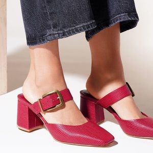 Charlotte Stone Gina Mule - Size 37, Color Vamp